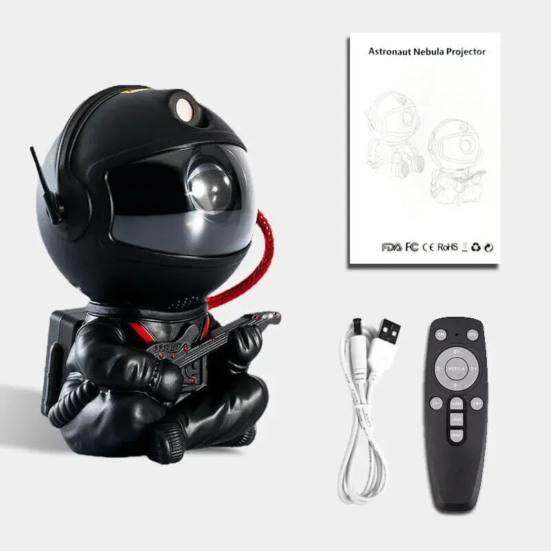 GAZE - Galaxy Light Projector Gift Kids Adults Astronaut Night Light Bedroom Room Star Ceiling Decoration Night Lamp