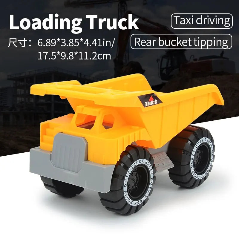 Excavator Dump Truck Model Toy
