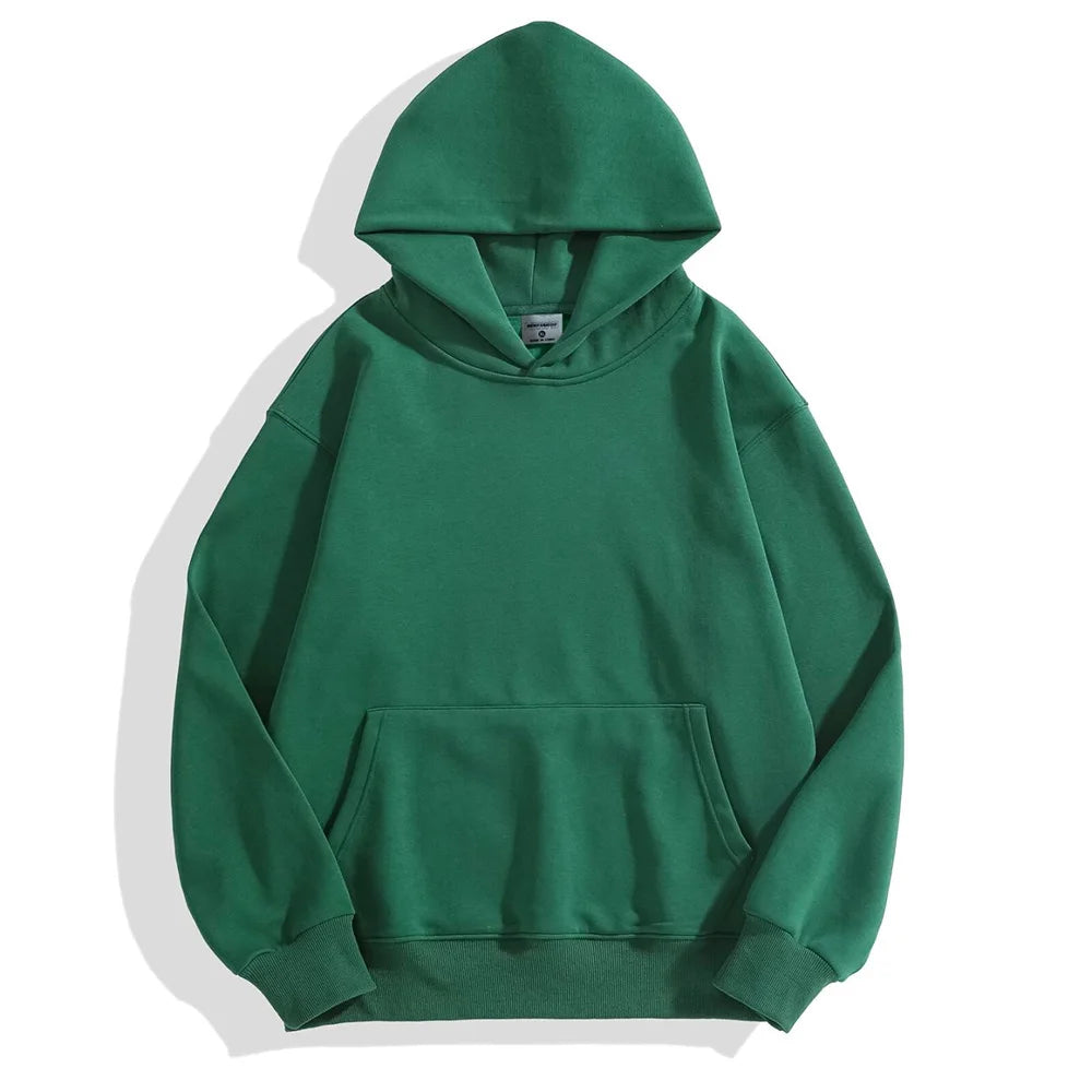 SW56™ Hooded Sweater Men Thickened Tight Polar Fleece Pullover Hoodie