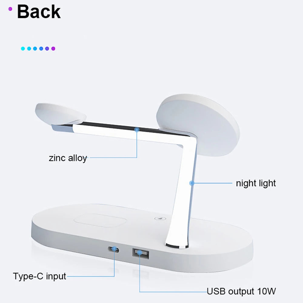 3 in 1 Wireless Charger Stand for Iphone , Watch & Air Pods