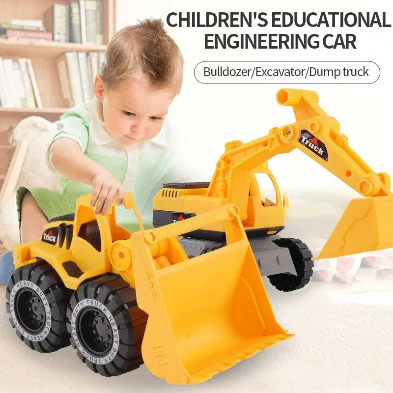 Excavator Dump Truck Model Toy
