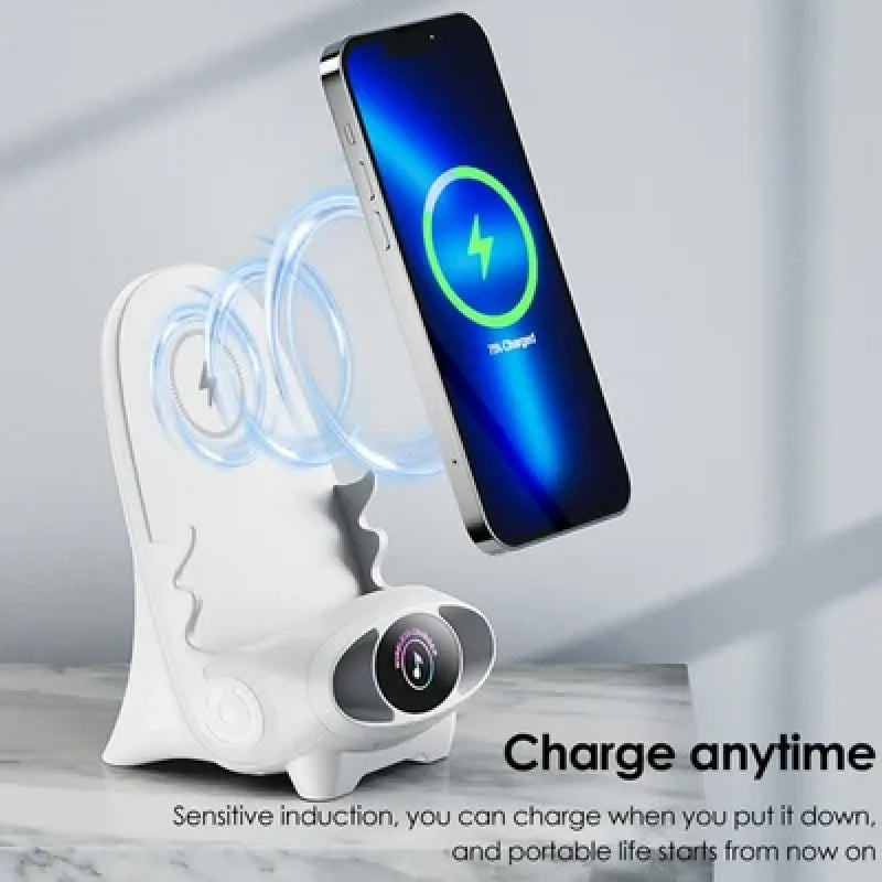 CHAIRCHARGE - Chair Wireless Fast Charger Multifunctional Phone Holder Desk Horizontal Charg Bracket Creative Mobile Phone Stand