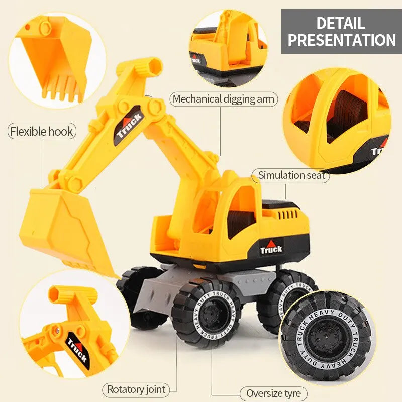 Excavator Dump Truck Model Toy