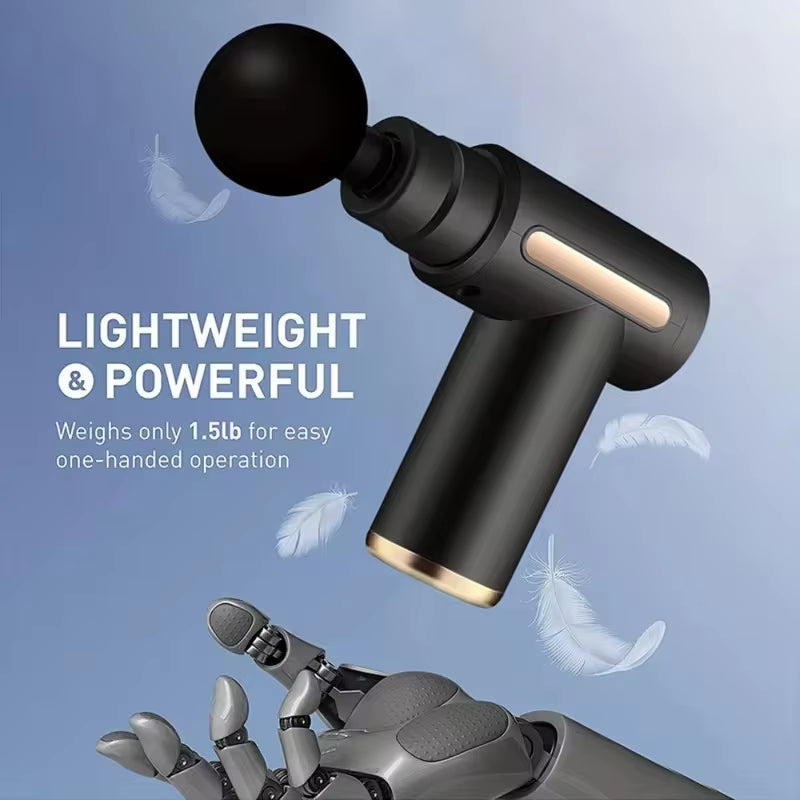 MASSAGEPLUS - Massager Gun Muscle Relaxation Electric Vibration Massage Gun