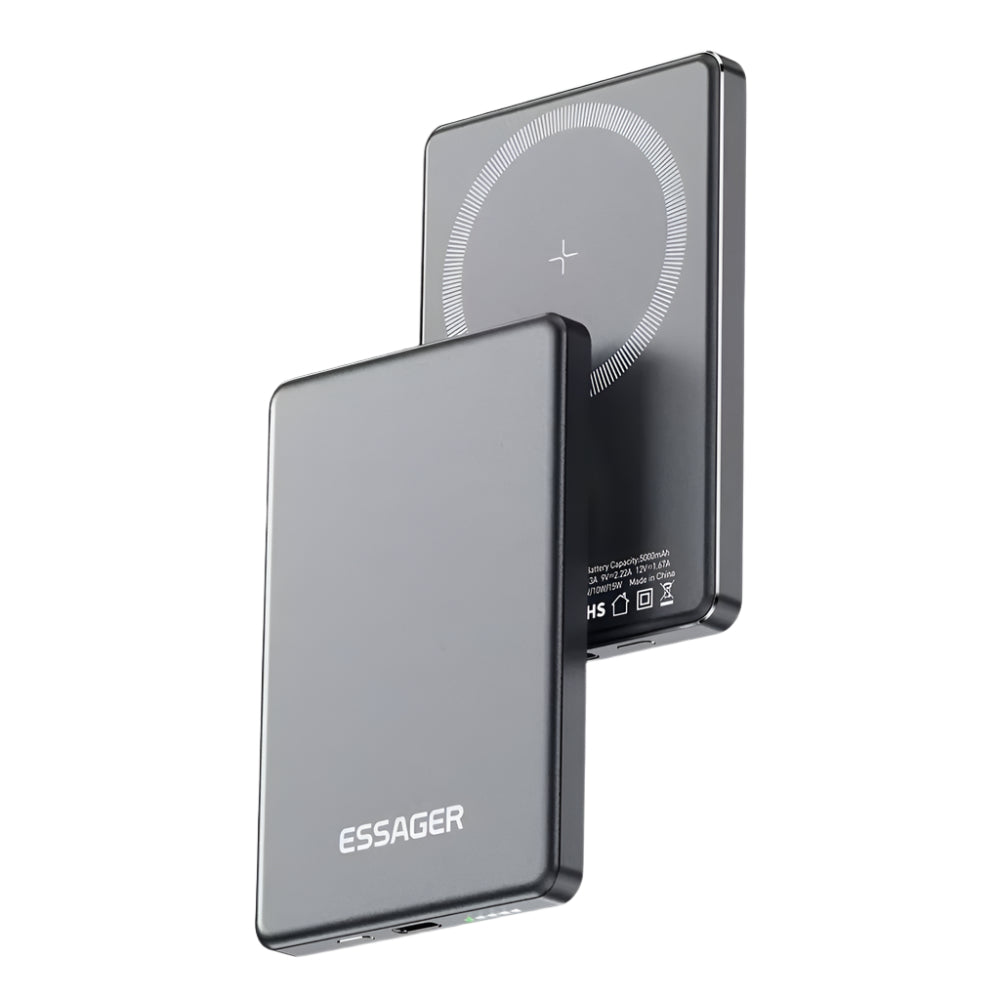 Thin Wireless Power Bank Magnetic 20W 5000Mah Portable Fast Charging External Battery for Magsafe for Iphone 16 15 14 13