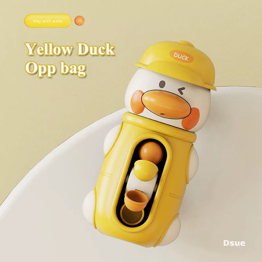 CJBO® New Cute Duck/Elephant Baby Shower Bath Toys Children Water Play Spinner with Suction Cup Waterwheel Games for Kid Bathroom