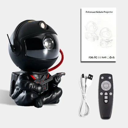 GAZE - Galaxy Light Projector Gift Kids Adults Astronaut Night Light Bedroom Room Star Ceiling Decoration Night Lamp