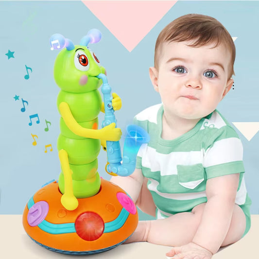 Caterpillar Melody Buddy Dancing Saxophone Player 