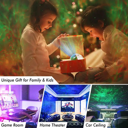 GAZE - Galaxy Light Projector Gift Kids Adults Astronaut Night Light Bedroom Room Star Ceiling Decoration Night Lamp