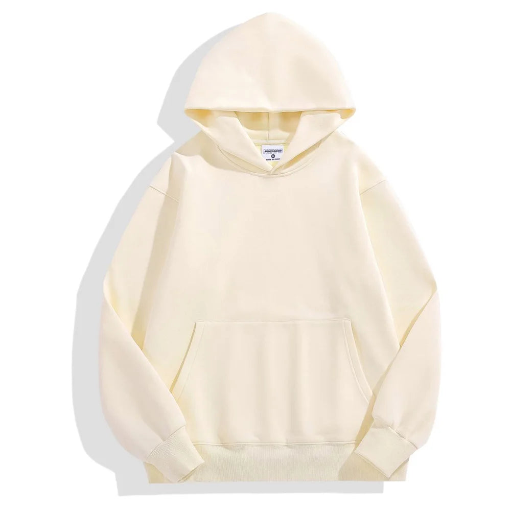 SW56™ Hooded Sweater Men Thickened Tight Polar Fleece Pullover Hoodie 