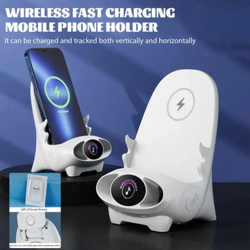 CHAIRCHARGE - Chair Wireless Fast Charger Multifunctional Phone Holder Desk Horizontal Charg Bracket Creative Mobile Phone Stand
