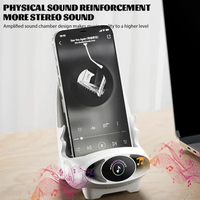 CHAIRCHARGE - Chair Wireless Fast Charger Multifunctional Phone Holder Desk Horizontal Charg Bracket Creative Mobile Phone Stand