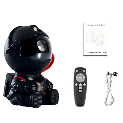 GAZE - Galaxy Light Projector Gift Kids Adults Astronaut Night Light Bedroom Room Star Ceiling Decoration Night Lamp