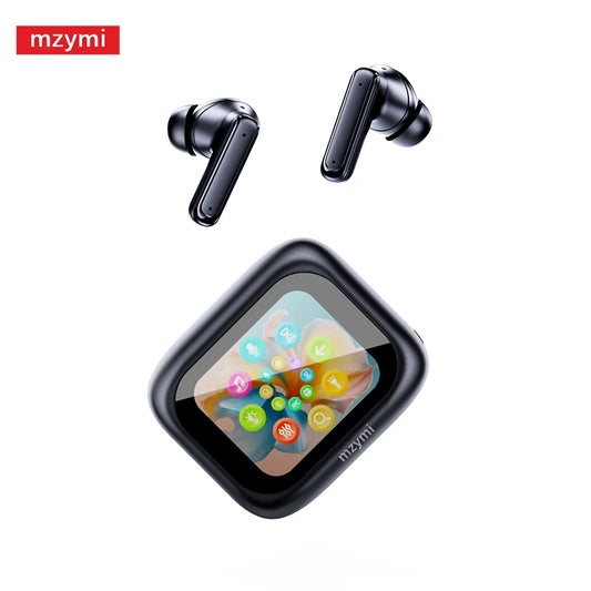 HOMGADGE - Touch Screen Headphone ANC E18 Pro Bluetooth Wireless Earphone  