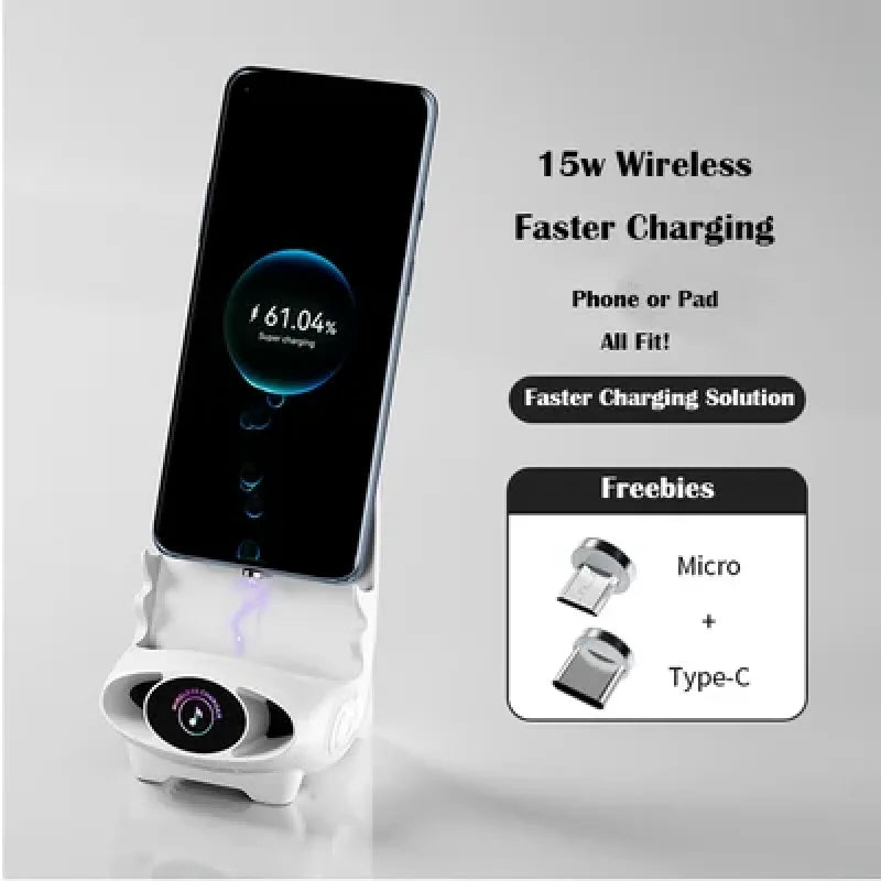 CHAIRCHARGE - Chair Wireless Fast Charger Multifunctional Phone Holder Desk Horizontal Charg Bracket Creative Mobile Phone Stand
