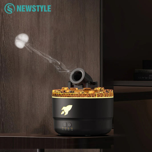 LUMEVIBE™ Cannon Aroma Diffuser Humidifier Blaster